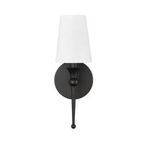 lot 13153 image: Millennium Lighting 17101 14  Tall Wall Sconce - Black