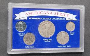 lot 100 image: US Coin Americana Series - Yesteryear Vanishing Classics Collection 90% Silver