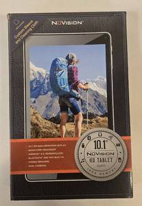lot 144 image: NuVision 10.1 HD Tablet Model TM101A620M NEW IN BOX