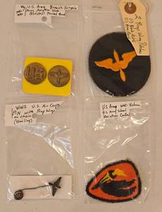 lot 159 image: WWII U.S. Military Insignia Collection