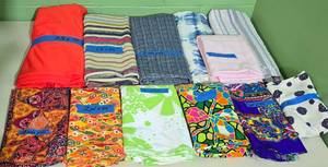 lot 167 image: Fabric - Please see tape for dimension