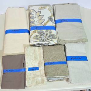 lot 171 image: Fabric - Please see tape for dimension