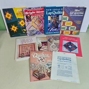 lot 180 image: Quilting Pattern Books and Instruction Guides Collection