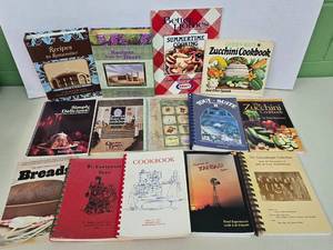 lot 205 image: Collection of Cookbooks and Recipe Books