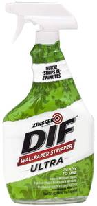 lot 29637 image: Zinsser 249055 DIF Wallpaper Stripper Trigger Spray, 32 oz - Retail $9