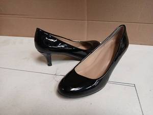 lot 29693 image: Black Patent Leather Kitten Heel Pumps Size 9 - Retail $25