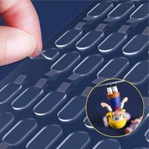 lot 31504 image: Adhesive Stick dots Two-Sided Sided Mounting Putty Stick Tack for Wall Hanging Crafts Balloons Festival Party Decorations,Clean Removable see photo mostly full.  - Retail $6