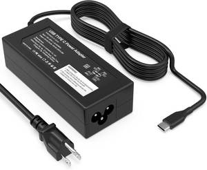 lot 44172 image: GKLSPL 65W USB C Laptop Charger Compatible with Dell Laptop and More USB Type C Power Adapter - Retail $10