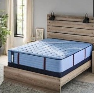 lot 2 image: Sealy Posturepedic Pro Golden Grove Firm King Mattress - Retail $2,299