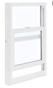 lot 12905 image: Window World Of The Midland Double Hung Window, 35 316 x 60 14