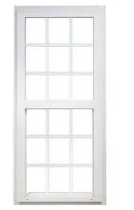 lot 12912 image: Window World Of The Midland Double Hung Window, 23 18 x 35 34