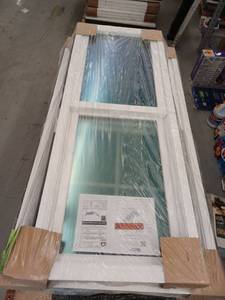 lot 12923 image: Window World Of The Midland Double Hung Window, 23.5 x 61.5