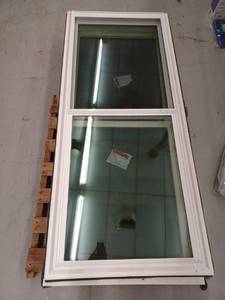 lot 12929 image: Window World Of The Midland Double Hung Window, 32 x 73 38