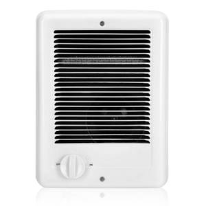 lot 3767 image: Gopper New Upgrade CSC152TW Electric Wall Heater - Fast & Efficient Heating with Built-in Thermostat, 1500W240V, 5120 BTU, Complete Unit, White (240, Volts)