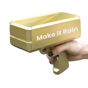 lot 4019 image: JALAROMA Make It Rain Toy Gun Cool Gold Automatic Shooter Party Gun for Weddings, Birthdays, Club Events �� Fun Fun Surprise Toy Gun for Christmas, Halloween, New Years Gift