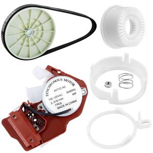 lot 4027 image: WPW10006355 49TYZ-110 Washer Shift Actuator W10721967 Pulley Clutch Kit W10006384 Drive Belt fit for Whirl-pool May-tag Washing Machine, Shift Actuator Replace 49tyz-e120a W10006355 by Fetechmate
