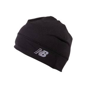 lot 4075 image: New Balance Lightweight RunningAthletic Skullcap Hat, Beanie, Cap Black