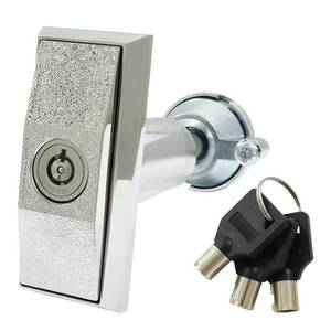 lot 4136 image: Rierdge Vending Machine Lock with T-Handle with Keys for Candy Snack Machine (Keyed Different)