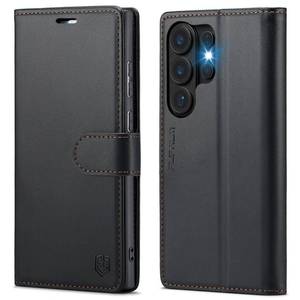 lot 4148 image: Wallet Case for Samsung Galaxy S26 Ultra 6.9, RFID Blocking Credit Card Holder, PU Leather Folio Flip Kickstand Protective Shockproof Cover for Galaxy S26 Ultra (Black, Samsung Galaxy S26 Ultra)