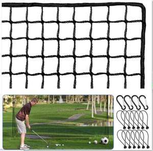 lot 5709 image: Amazgolf Golf Net,10x15Ft Golf Practice Net,Sports Practice Barrier Net, Heavy Duty Ball Netting Golf Hitting Net, DIY Ball Net,Baseball Net Hockey Net and Chipping Net