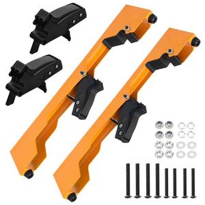 lot 5746 image: Miter Saw Mounting Brackets DW7231 wLever Release Part Clips for Dewalt DW723, DWX723, DWX724, DWX725 DWX725B Heavy Duty Miter Saw, Fits N087371Stands