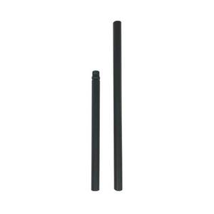lot 6100 image: KCO Lighting M14 Threaded Extension Rod 7.89 and 11.8 Black Extension Rods Lighting Fixture Downrods Stems Chandelier Extension Rods
