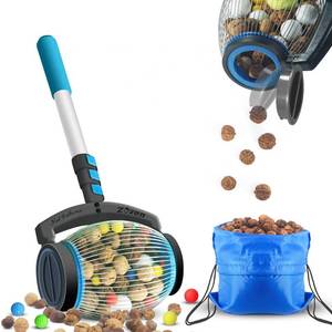 lot 6101 image: Zozen Nut Gatherer, Acorn Picker Upper, Pecan Picker Upper - Side Opening Dump, Apply to Acorns, Pecans, Buckeyes, Hickory Nuts, Nerf Balls, Golf Balls, Objects Size 38 to 1 1 Gallon