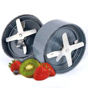 lot 6197 image: KAROXY Replacement Blade Compatible with NutriBullet 600w900w Pro Series Blender �� Includes Gasket Seal Ring �� NutriBullet Blade Replacement Parts for Bullet Blender, Nutri Bullet Pro 900 (2)