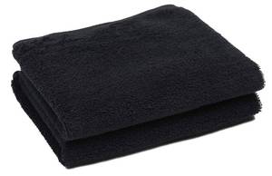 lot 6200 image: PERFEHAIR Black Salon Towels (2-Pack, 16 X 27 Inches)-Barber Hand Cotton Towel for Gym, Bath, Spa, Shaving, Shampoo