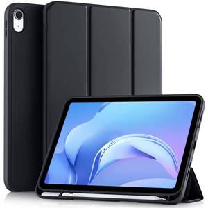 lot 12152 image: Akkerds Compatible with iPad (A16) 11th Generation Case 11 Inch 2025, for iPad 10th Generation Case 10.9 Inch 2022 with Pencil Holder, Slim Trifold Stand Protective Cover with Soft TPU Back, Black