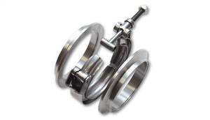 lot 12214 image: Vibrant 1490 2.5 Stainless Steel V-Band Flange Assembly