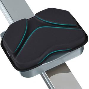 lot 12224 image: Rowing Machine Seat Cushion Compatible with Concept 2 Rower- Gel Seat Pad Also Compatible with Hydrow, Peloton and More Rowing Machines - Ideal Rower Accessories