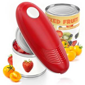 lot 12226 image: Electric Can Opener, Food Safe Automatic Can Opener with Smooth Edge, Open Your Cans with A Simple Press of Button, Can Opener Electric Kitchen Gifts for Seniors and Arthritis
