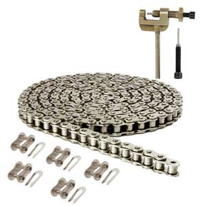 lot 12230 image: LUPING #35 Chain 160 Links 35 Chain Breaker for Mini Bike Coleman Powersports CT100U CC100X CK100 SK100 Baja Doodle Bug DB30 MBX10 MBX11 Mega Moto Predator 212 79cc 97cc 100cc 2.5HP Powersports Parts