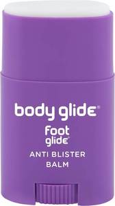 lot 12255 image: Body Glide Foot Glide Anti Blister Balm  blister prevention for heels, shoes, cleats, boots, socks, and sandals  Use on toes, heel, ankle, arch, sole and ball of foot  0.8oz
