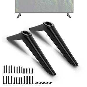 lot 12275 image: Non-Universal TV Stand Only for Insignia TV Legs Replacement with Screws Set, Only for Insignia Roku TV Stand Legs Using Correct Stand Hole as Marked, Please Refer to The Picture 2 to Confirm