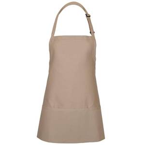 lot 12293 image: FAME Delta Plus Original Three Pocket Bib Apron - F10 - Khaki (WFA18158KH)