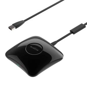 lot 12321 image: BroadLink RM4 pro IR RF Remote Control Hub with Sensor Cable - WiFi Smart Controller for Home Automation, TV, Ceiling Fan, Curtain Remote, Works with Alexa, Google Assistant, IFTTT, Siri