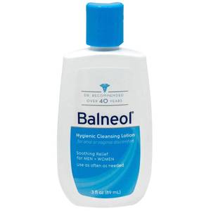 lot 14089 image: Balneol Hygienic Cleansing Lotion for Women and Men, Soothing Relief to Help With Pain Relief, Itch Relief, and Discomfort for Sensitive Areas, Made in USA, 3 oz