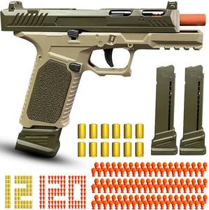 lot 14091 image: Automatic Shell Ejecting Toy Gun Pistol, Soft Bullet Toy Gun for Boys, Education Model Realistic Toy Pistol Shooting Game Toys Gifts Christmas Birthday for Kids 8