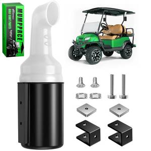 lot 14098 image: MUMPPRCE Golf Cart Sand Bottle with Holder No Drilling Required, Universal Golf Cart Sand Pots Fit Club Car, EZGO, Yamaha Models, Divot Filler Sand Bottle, Large Capacity and Easy to Install, 1PCS
