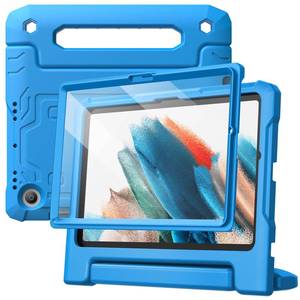 lot 14113 image: JETech Kids Case for Samsung Galaxy Tab A8 10.5-Inch 2022 (SM-X200X205X207) with Built-in Screen Protector, Shockproof Full-Body Handle Stand Tablet Protective Cover (Blue)