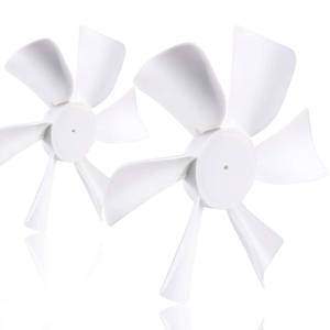 lot 14124 image: RUSFOL Upgraded 6 White RV Vent Fan Blade with 12V D-Shaft Motor Kit, with ONOFF Switch, Mounting Bracket, Screwdriver & Black Insulating Tape, Compatible with Hengs, Elixir, Ventline, Jensen