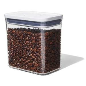 lot 14163 image: OXO Good Grips POP Container �� Airtight 1.7 Qt for Coffee and More Food Storage, Rectangle, Clear