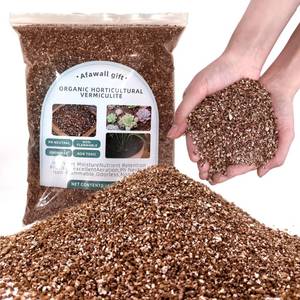 lot 19413 image: Afawall gift Organic Vermiculite Bulk, Horticultural Vermiculite Soil Conditioner, 10QT Organic Vermiculite by Perfect Plants, 100% Natural Vermiculite for Gardening