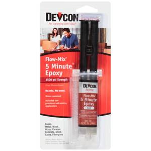 lot 19454 image: AP Products Devcon 20445 Flow-Mix 5-Minute Epoxy - 14 ml