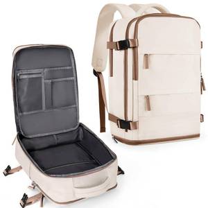 lot 20089 image: coowoz Travel Backpack For Women Men,Carry On Backpack,Hiking Backpack Outdoor Sports Rucksack Casual Daypack travel essentials(Beige Brown)