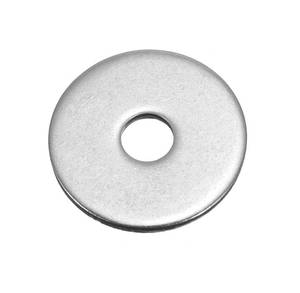 lot 20131 image: 14 x 1 Stainless Fender Washer,18-8 (304) Stainless Steel Flat Washer,14 ID x 1 OD x 0.078 Thick(40Pcs)