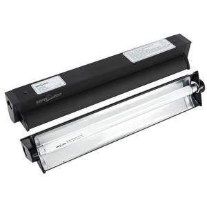 lot 20178 image: REPTI ZOO 8W Reptile T5 HO UVB Lighting Combo Kit, Light Fixture Reptile Terrarium Hood, with Detachable Curved Reflector and 1pc Desert 10.0 UVB T5 Lamp, ETL certificated