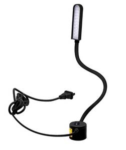 lot 20229 image: LED Sewing Machine Light,POWKER 30 LED Magnetic Mount Drill Press Light with Flexible Silone Coating Gooseneck for Sewing Machine, Drill Presses, Desks, Music Stands, Craft, Workbenches, Lathes Lamps